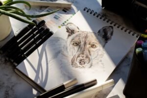 Understanding Different Styles of a Dog Drawing