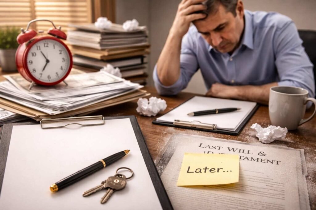 Failing to Create a Will or Trust