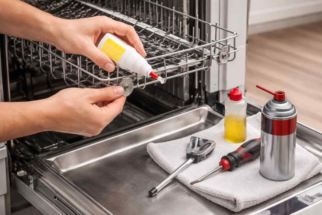 Lubricate Moving Parts