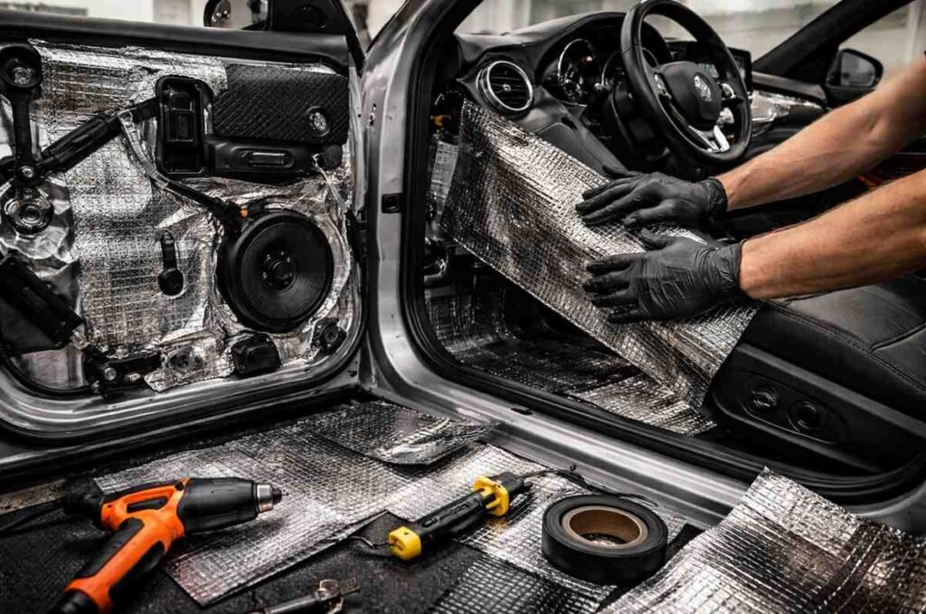 Sound Deadening for a Quiet Cabin