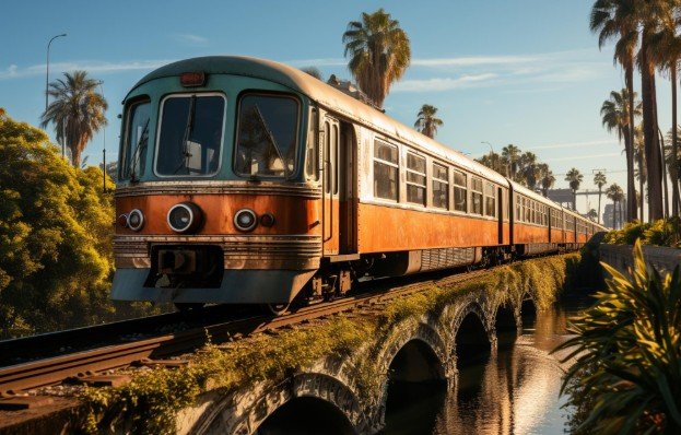 Which train routes in America are best for scenic senior travel